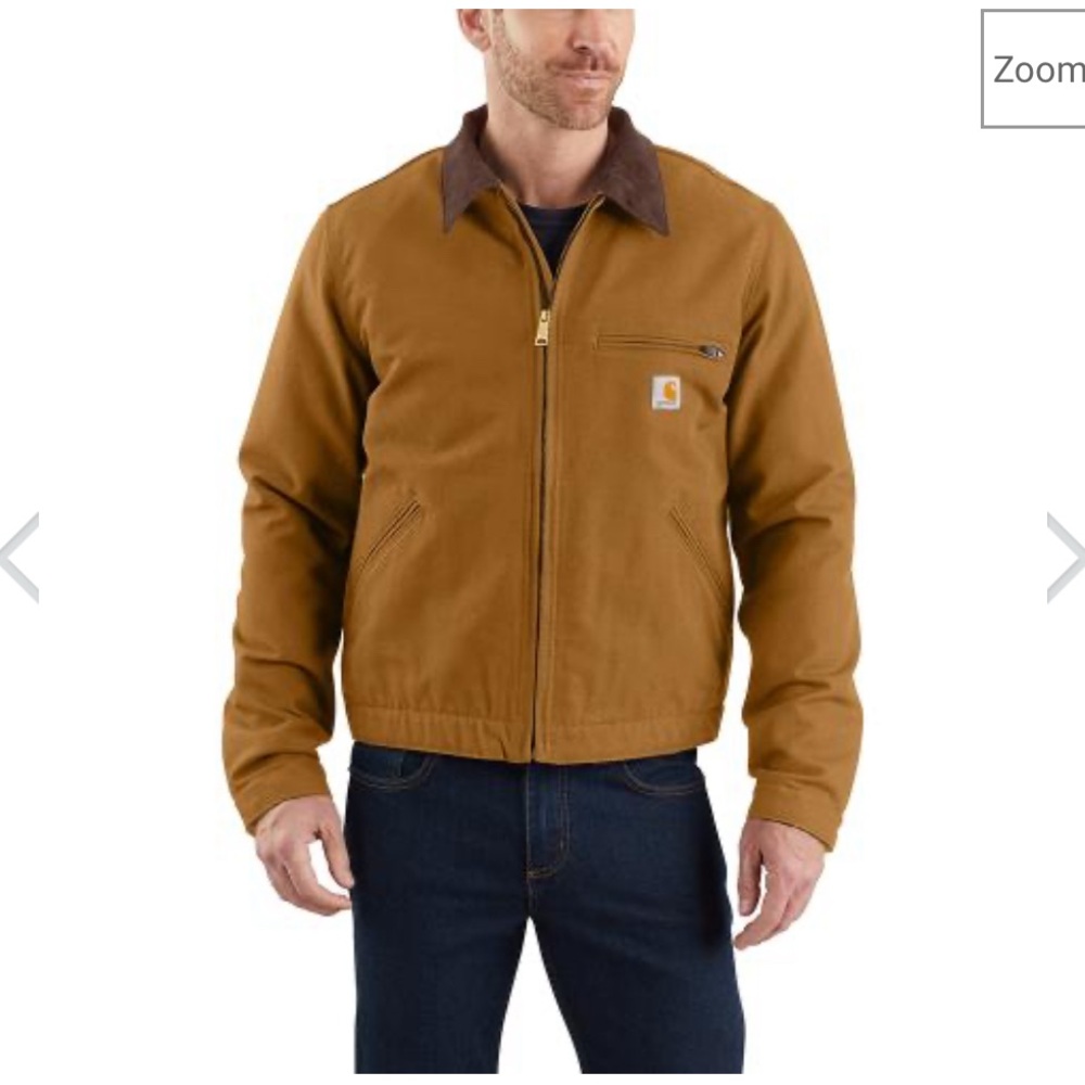 Carhartt Brown Workwear Jacket